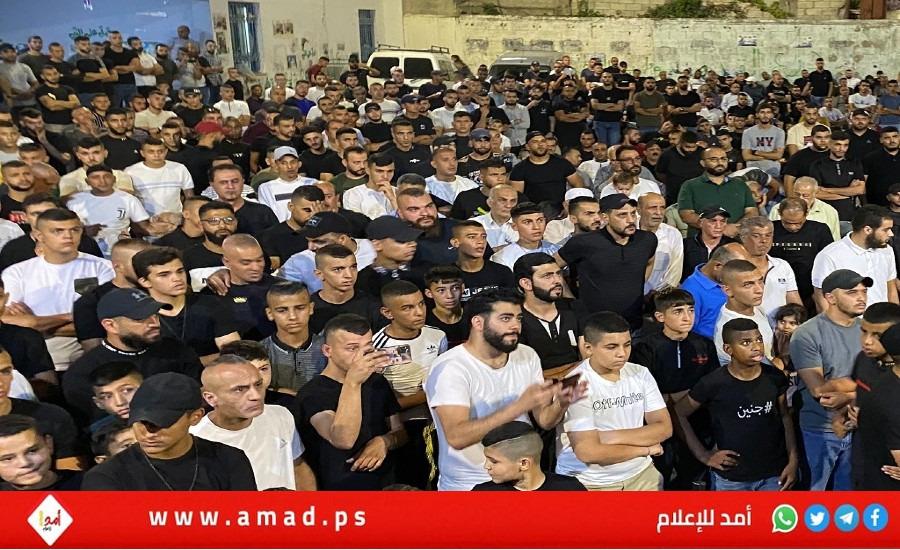 مهرجان تأبين لستة شهداء في جنين
