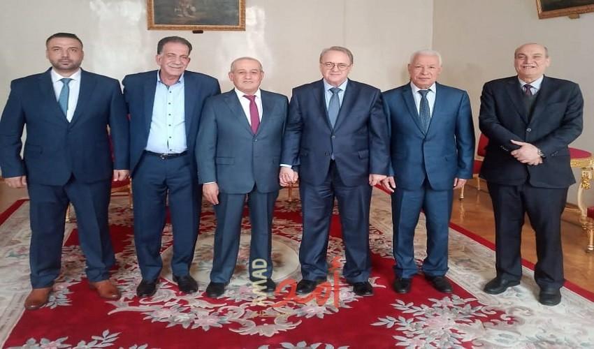 نائب وزير الخارجية الروسية يستقبل وفداً قيادياً من الجبهة الشعبية برئاسة نائب أمينها العام