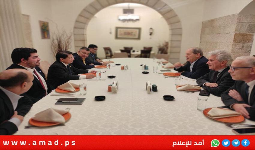 خلال استقبال وزير الخارجية..فتوح يثمن موقف نيكاراغوا الداعم للقضية الفلسطينية