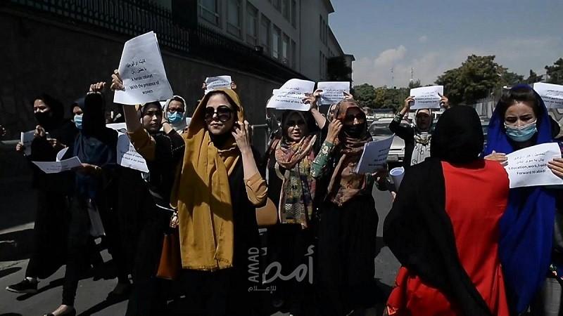 تظاهرات لنساء أفغانيات في كابول تطالب بـ"العدالة" - فيديو
