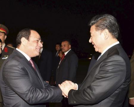 الرئيس الصيني يدعم مساعي مصر للحفاظ على الاستقرار