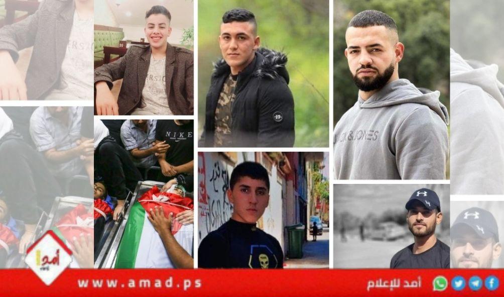 (7) شهداء برصاص جيش الاحتلال في الضفة الغربية خلال ساعات- أسماء