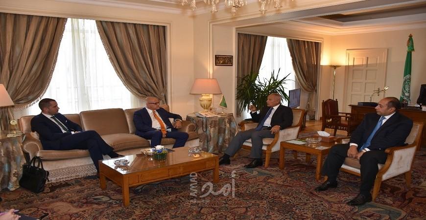 أبو الغيط يستقبل وزير خارجية الجبل الأسود
