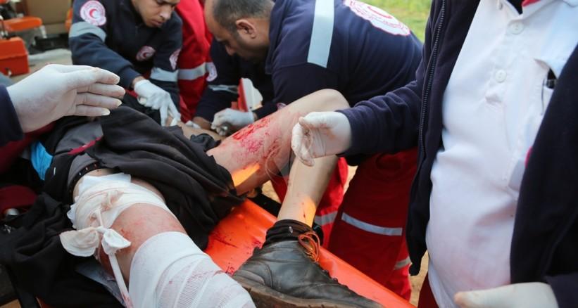 إصابة شاب برصاص قوات الاحتلال شرق مدينة غزة