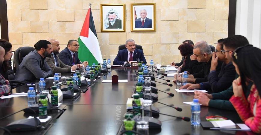 أشتية: الثقافة بدون حرية رأي وتعبير ثقافة حبيسة