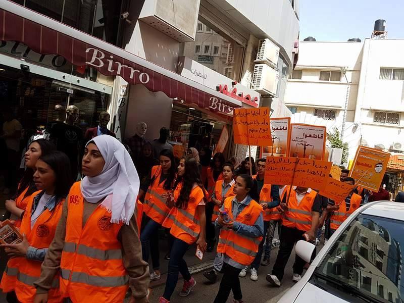 حركة المبادرة تطلق حملة لمقاطعة البضائع الإسرائيلية دعما لاضراب الاسرى