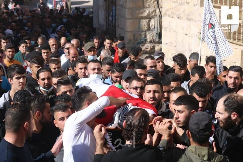 تشييع جثمان الشهيد المقدسي "محمد صلاح الدين"- صور