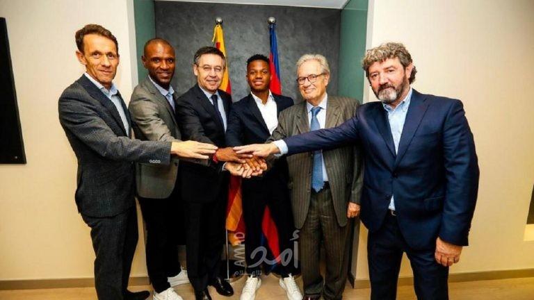 برشلونة يجدد عقد إنسو فاتي ويضع شرطًا جزائيًا خرافيًا