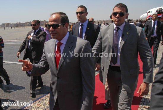 بالفيديو والصور: مصر تحرر الإثيوبيين المختطفين فى ليبيا.. والسيسى يوجه رسائل من مطار القاهرة للجيش الليبيى