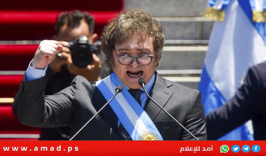 رئيس الأرجنتين أول زعيم في أمريكا اللاتينية يزور إسرائيل منذ بدء العدوان على غزة