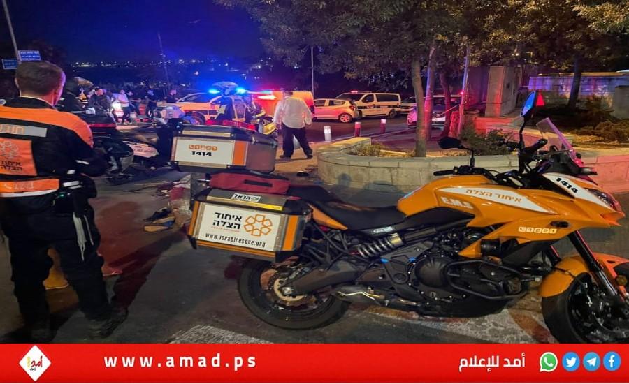 إصابات بينها خطيرة في عملية إطلاق نار بالقدس- فيديو وصور