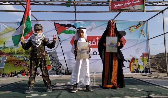 محدث2.. بالصور  والفيديو.. غزة:إصابات برصاص قوات الاحتلال في جمعة "أسرانا أقصانا قادمون"
