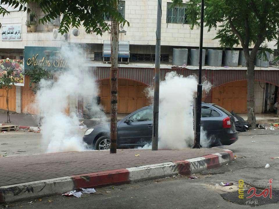 انلاع مواجهات متفرقة مع جيش الاحتلال في الخليل وبيت لحم