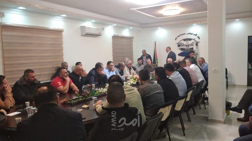 بحضور المحافظ..قيادات بيت لحم السياسية والأمنية تعقب على أحداث الدهيشة ﻿