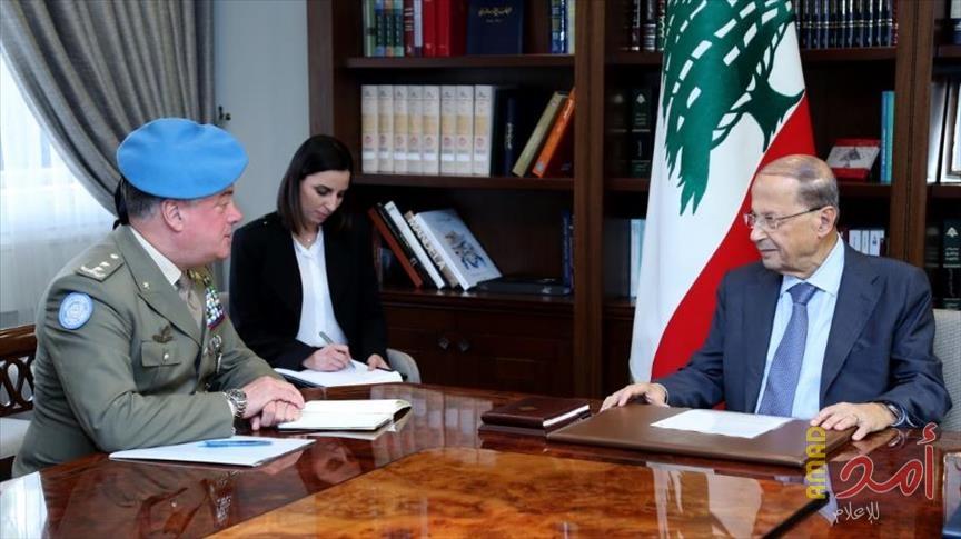 عون لـ"يونيفيل": ادعاءات إسرائيل بوجود أسلحة بمحيط مطار بيروت "باطلة" وتهدف لـ"إبقاء التوتر"