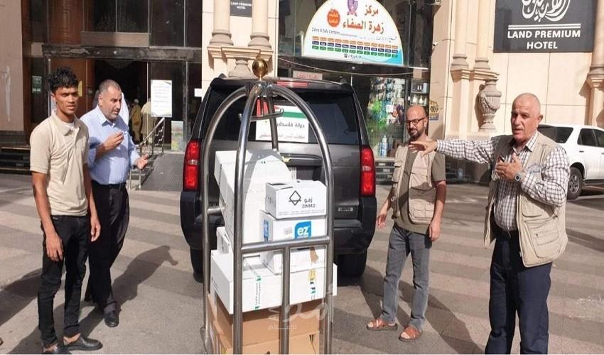 البعثة الطبية المرافقة للحجاج تتسلم أدوية من وزارة الأوقاف