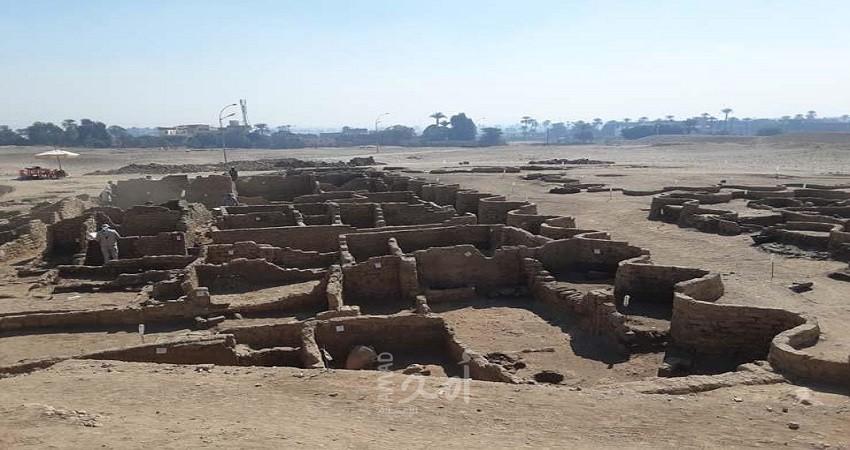 مصر تعلن اكتشاف المدينة الذهبية المفقودة في الأقصر ويعود تاريخها إلى 3000 عام