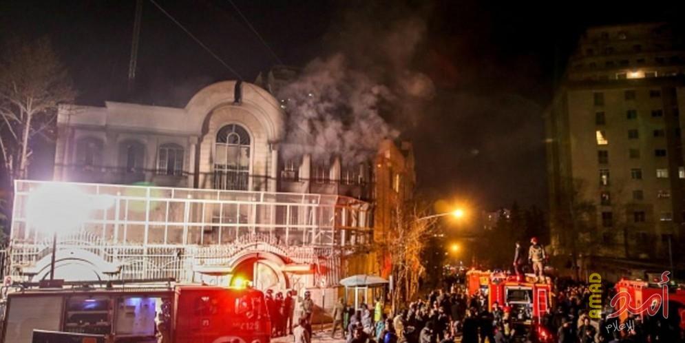 وزيرالخارجية الإيراني: الهجوم على السفارة السعودية في طهران حماقة وخيانة تاريخية