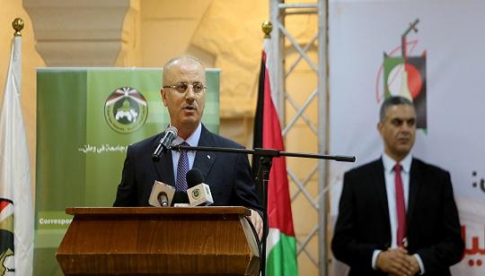 الحمدلله يطالب دول العالم ومؤسساته بمنع الكارثة الإنسانية التي تشتد في قطاع غزة