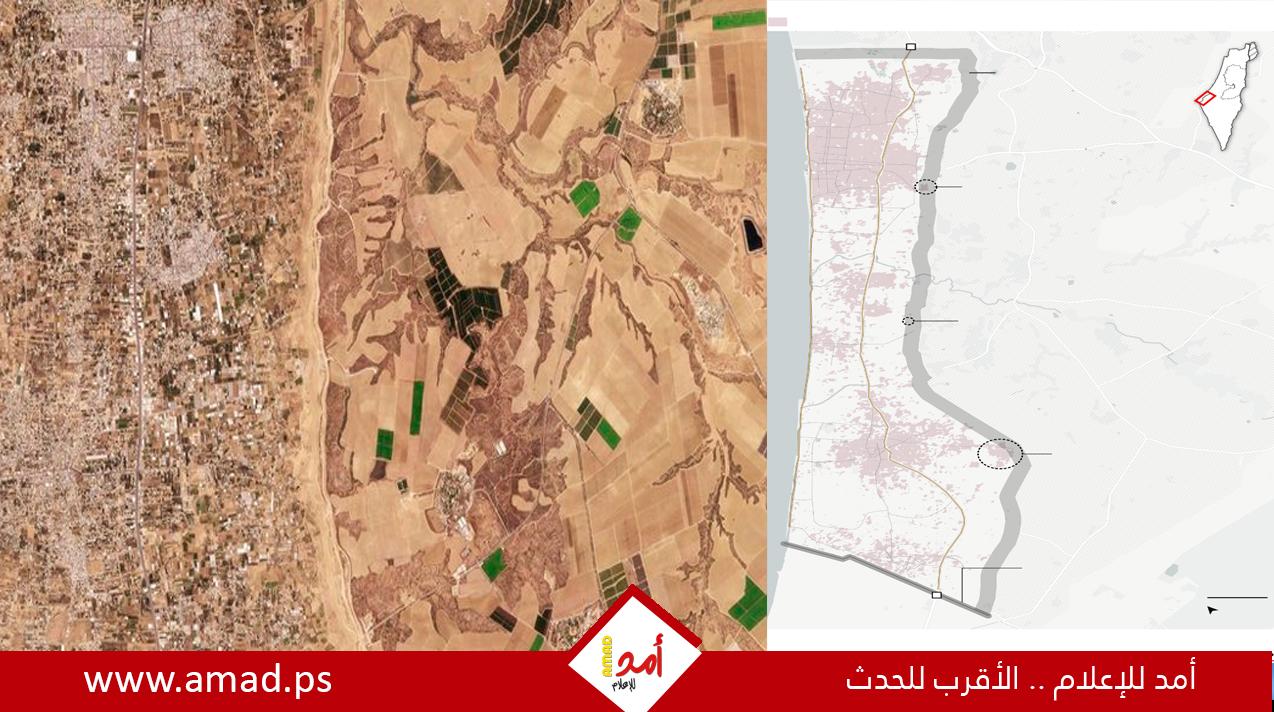 أ ب: صور جوية تظهر عمليات هدم قد ترسم معالم منطقة عازلة في قطاع غزة- صور