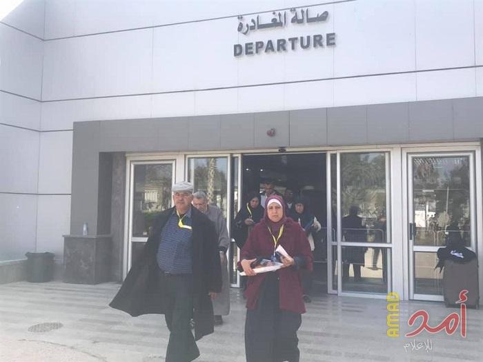 بالصور.. مغادرة الفوج السادس من معتمري غزة عبر معبر رفح
