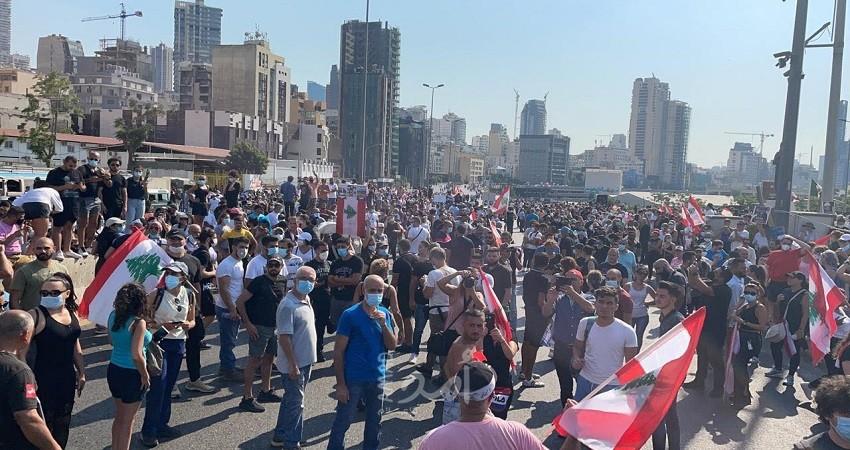 تقرير: مسيرات حاشدة من مختلف مناطق لبنان تجاه مرفأ بيروت تطالب بالحقيقة والحساب - صور