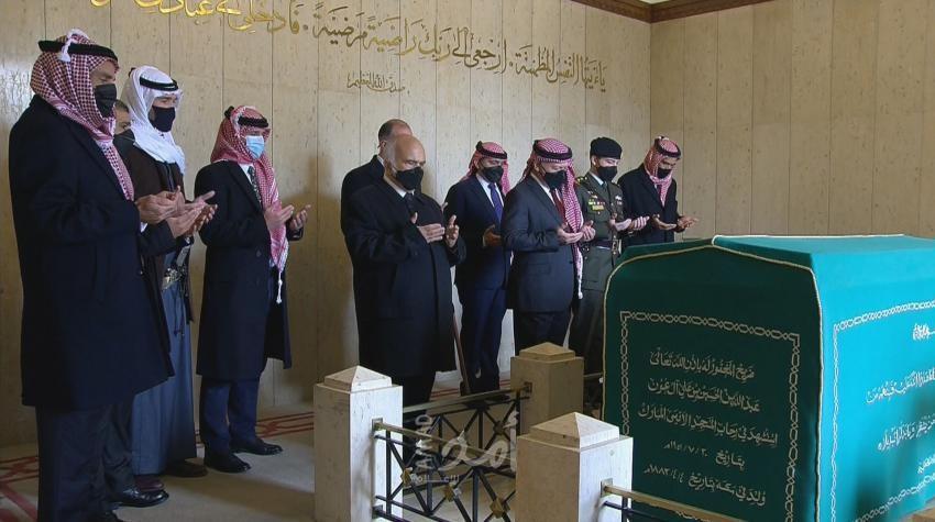 الظهور الاول للأمير حمزة بعد "الفتنة" .. الملك عبدالله والأمراء في "مئوية المملكة"