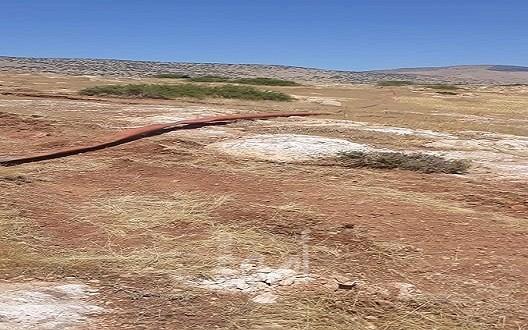 مستوطنون يدمرون جزءا من خط مياه في الأغوار الشمالية