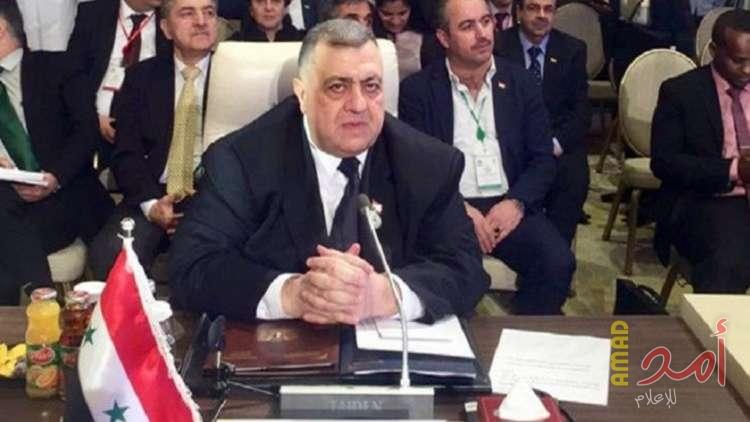 في  أول مشاركة بعد سنوات...رئيس مجلس الشعب السوري أمام برلمانيين عرب: نصر سوريا إيذان بميلاد نظام عالمي جديد