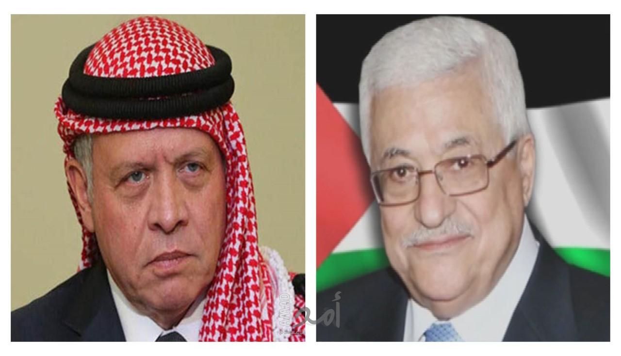 الرئيس عباس يصل عمّان ويجتمع مع العاهل الأردني