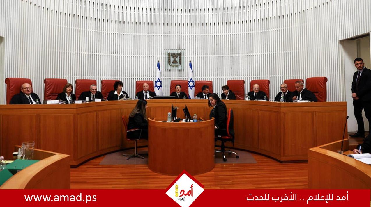 المحكمة العليا تقرر النظر في التماسات إلغاء قانون "التعديلات القضائية"