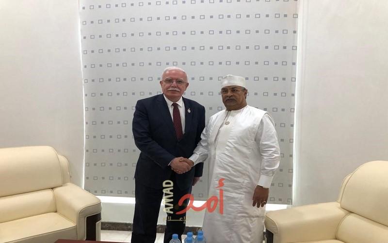 المالكي يلتقي وزير الخارجية والتكامل الأفريقي والتشاديون في الخارج