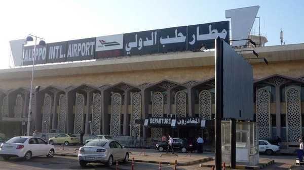 الجيش السوري يؤمن طريق مطار حلب الدولي الجديد