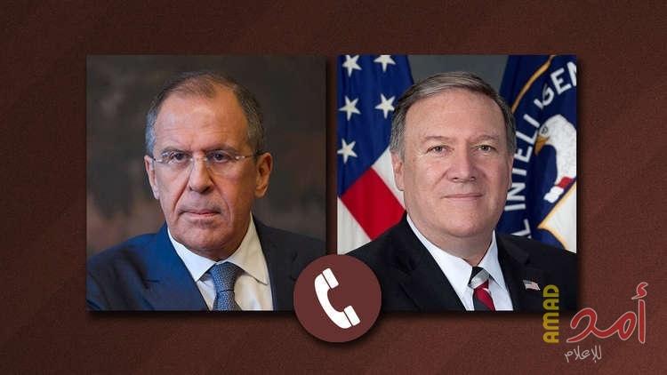 الخارجية الروسية: لافروف وبومبيو بحثا هاتفيا قضيتي سوريا والعقوبات الأمريكية