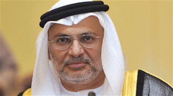 قرقاش نفى وصول أي وفد دبلوماسي من الإمارات إلى دمشق