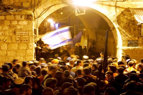 متشددون يهود يتظاهرون ضد الخدمة العسكرية في اسرائيل