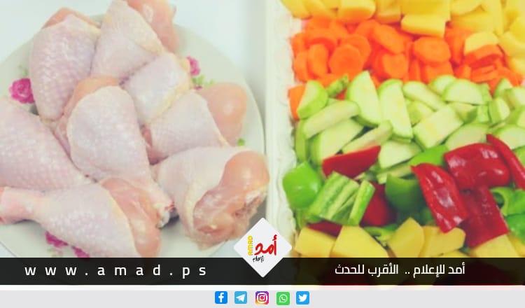 أسعار الخضروات والدجاج في أسواق قطاع غزة
