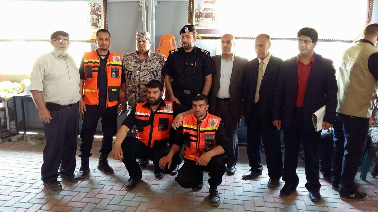 معرض للسلامة والصحة المهنية بغزة للتذكير بحماية العامل وحفظ حقوقه