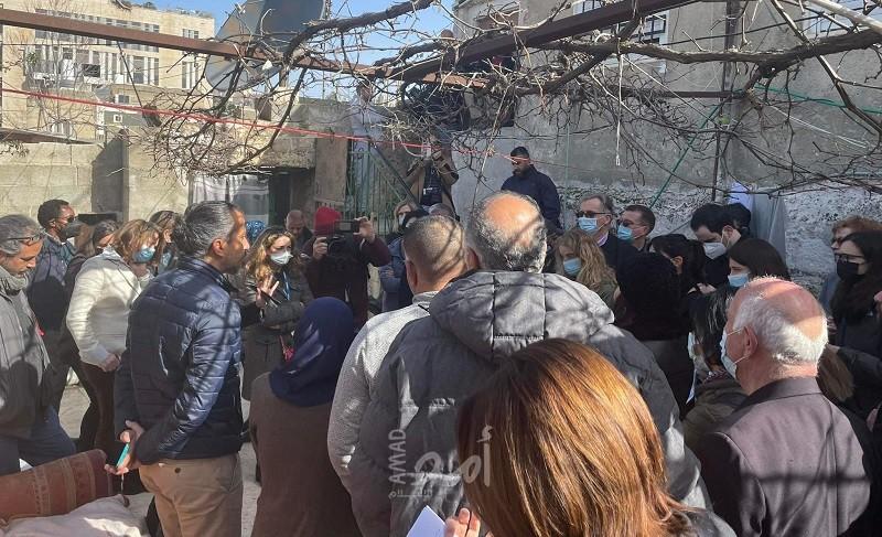 مسؤولون أمميون ودوليون يزورون الشيخ جراح في القدس