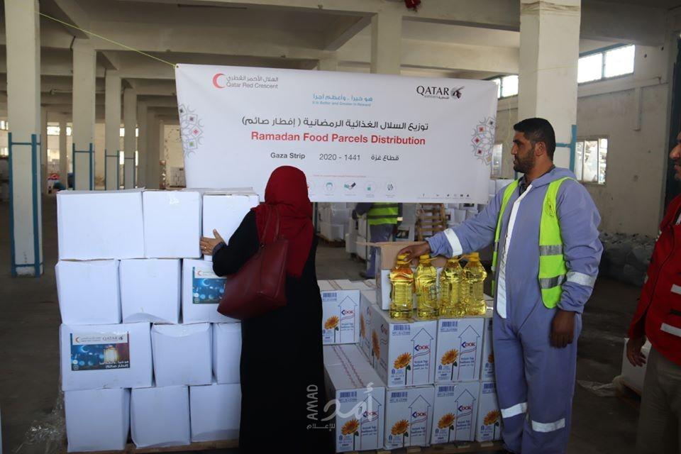 تنمية حماس تبدأ بتوزيع مساعدات على 3883 أسرة فقيرة من المحجوبين