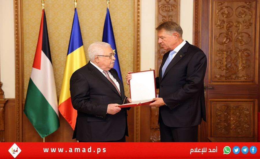 الرئيس عباس: نشيد بعلاقات الصداقة والتعاون بين البلدين وسنعمل على تعزيزها