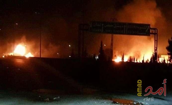 محدث - مصدر عسكري سوري: الدفاعات الجوية تتصدى لصاروخين إسرائيليين قرب الكسوة بريف دمشق (فيديو)