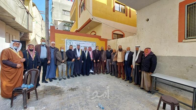 اللجنة الشعبية للاجئين تفتح البئر الثالث لخدمة اللاجئين في المغازي