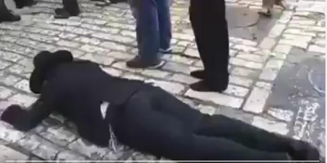 تصدي لمنفذ عملية إطلاق النار بالقدس