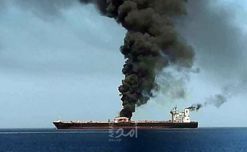 استهداف سفينة تجارية إسرائيلية بسلاح غير معروف في شمال المحيط الهندي