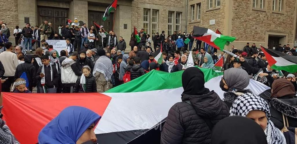 شرطة برلين تحظر مظاهرة "لا احتفال أثناء الإبادة الجماعية" المؤيدة للشعب الفلسطيني