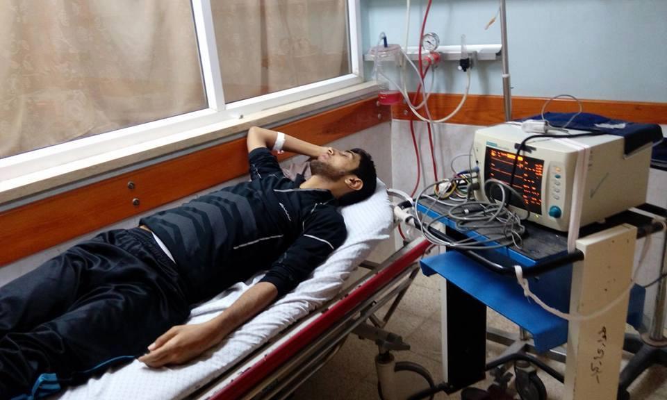 الشاب محمد سلامة أنهكه المرض وامله بتحويلة علاج لإنقاذ حياته‎