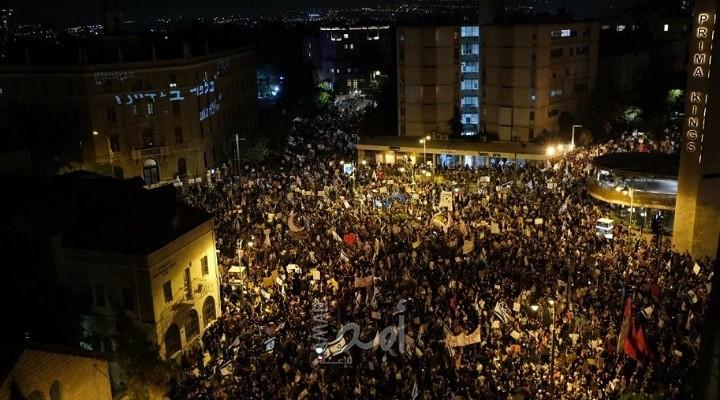 استمرار الاحتجاجات في إسرائيل ضد نتنياهو للأسبوع الـ32 على التوالي
