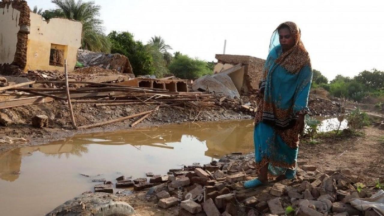 السودان: ارتفاع حصيلة ضحايا الفيضانات إلى 102 ودمار 70 ألف منزل