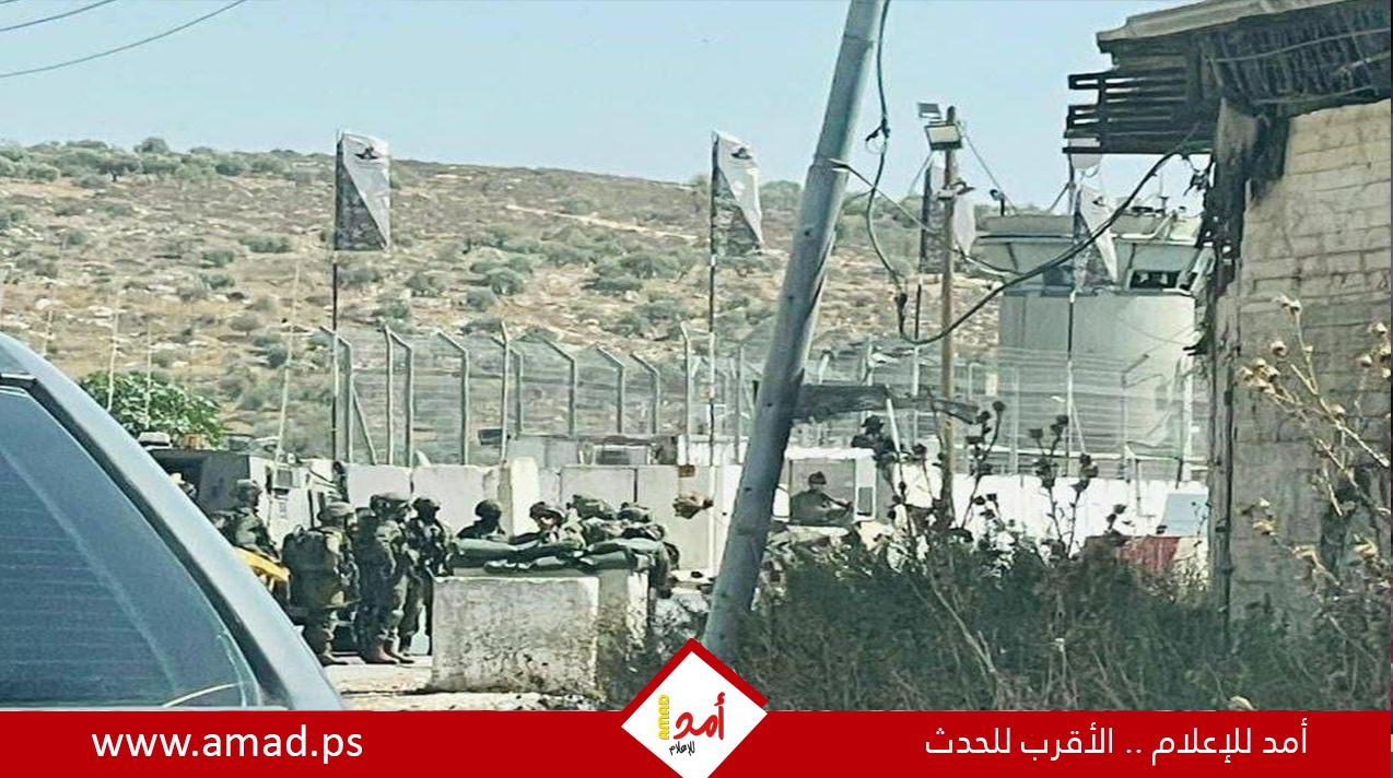 قوات الاحتلال تطلق النار على شاب عند حاجز بيت فوريك شرق نابلس
